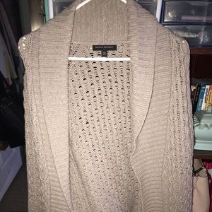 Banana Republic Taupe Cardigan